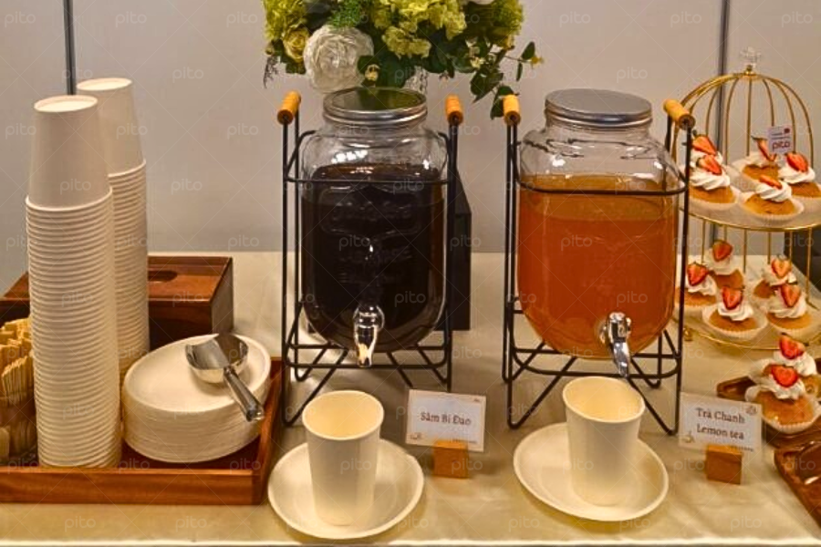Tiệc Tea Break Decor Đơn Giản 30 Khách 4