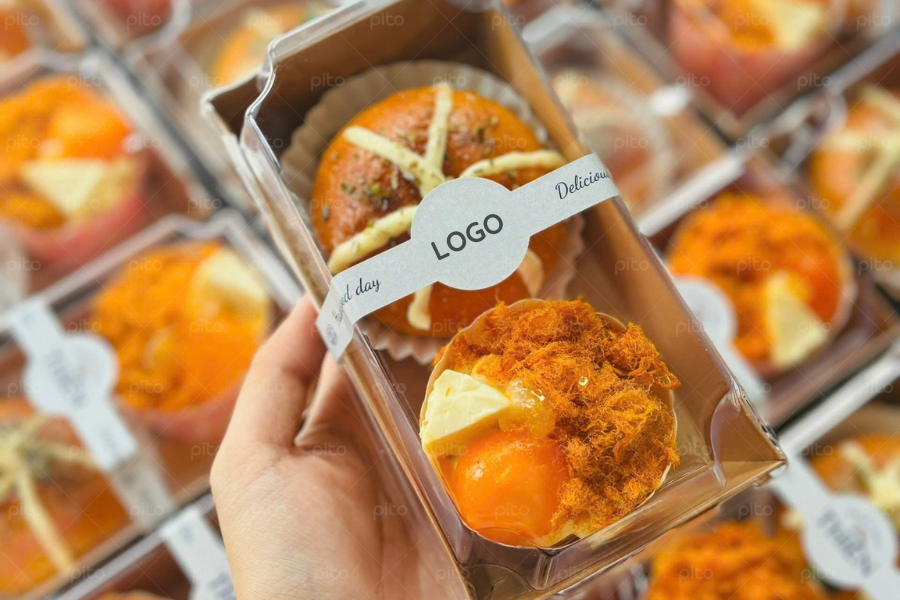 Box Bánh Mì Bơ Tỏi + Bông Lan Trứng Muối Chà Bông 5