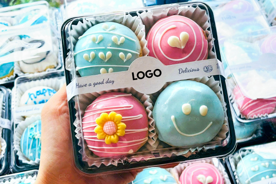 Teabreak Box 4 Bánh Su Tạo Hình Theo Yêu Cầu 2