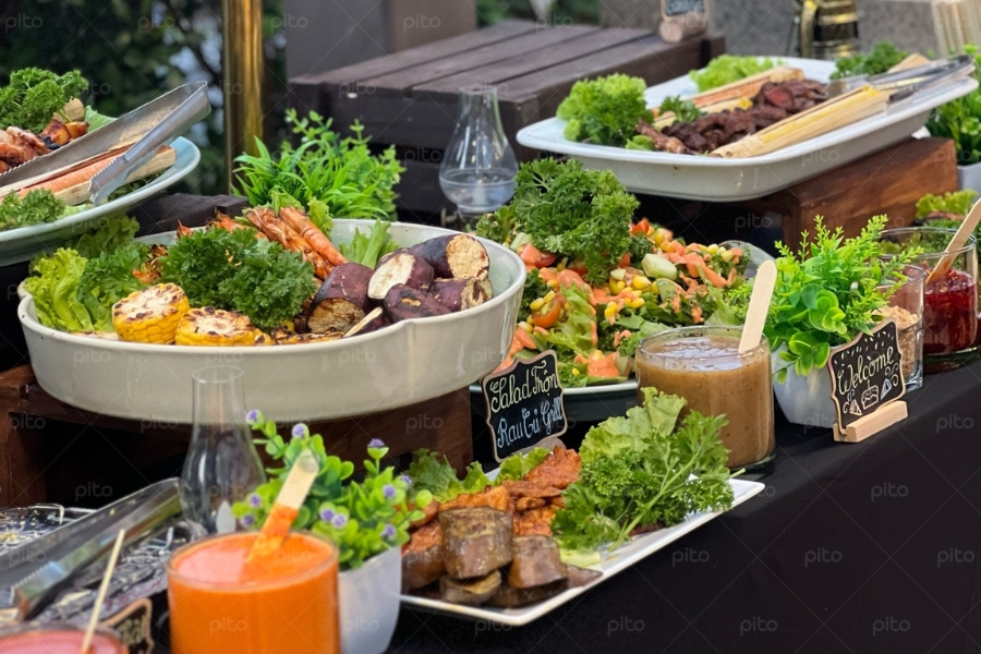 Tiệc Bbq Vườn Xanh
