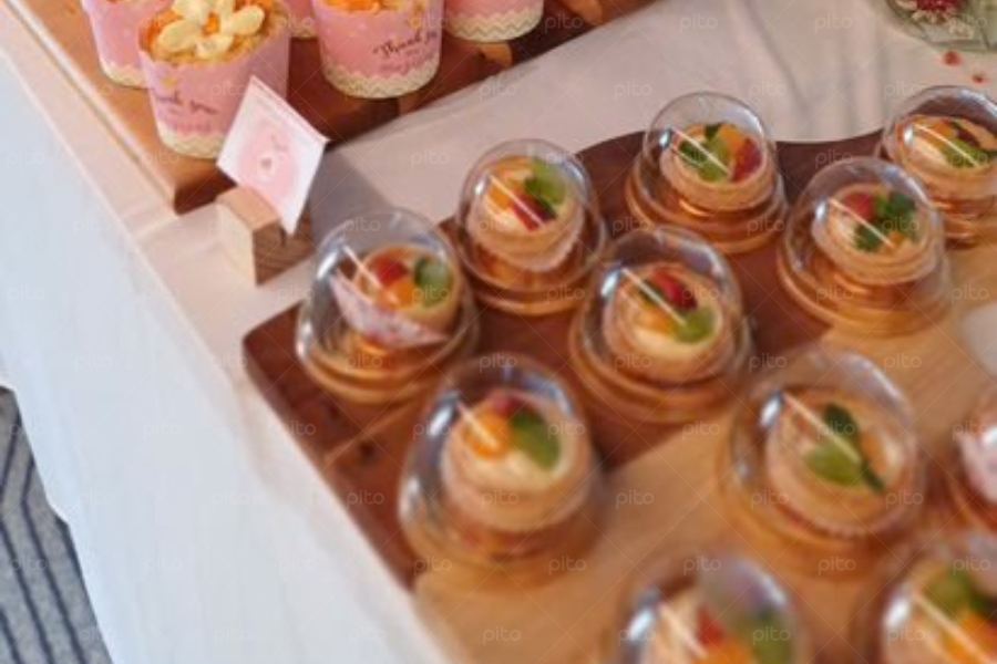 Tiệc Tea Break Tone Hồng  4