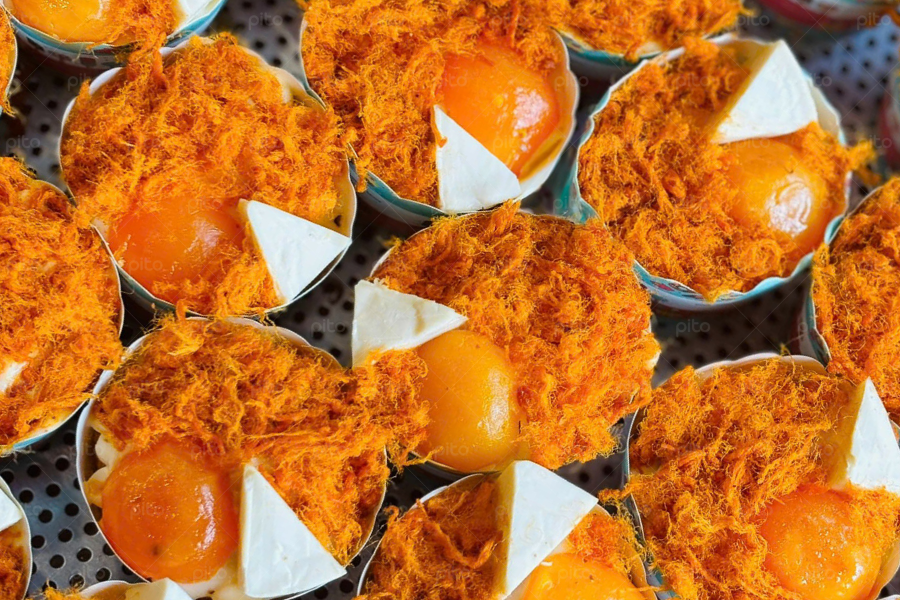 Box 3 Bánh Tart Trứng Bông Lan Trứng Muối Và Bánh Mì Chà Bông 5