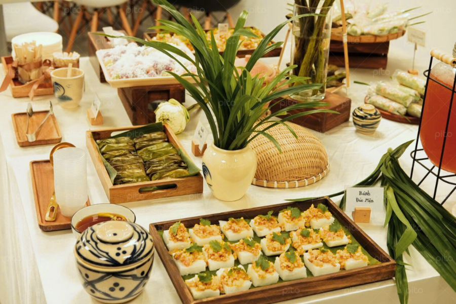 Tiệc Tea Break Bánh Quê Hương Sen 1 2