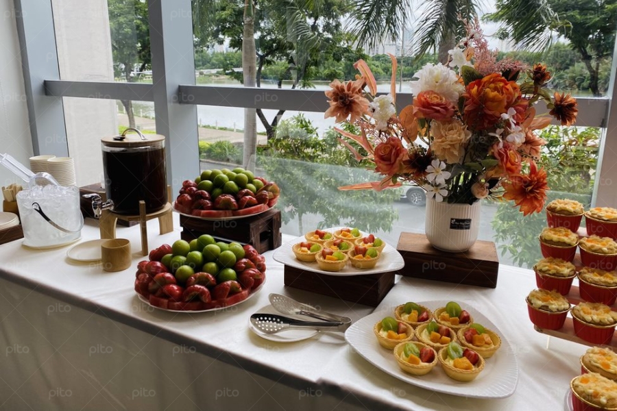 Tiệc Tea Break Sắc Xuân Rực Rỡ 4